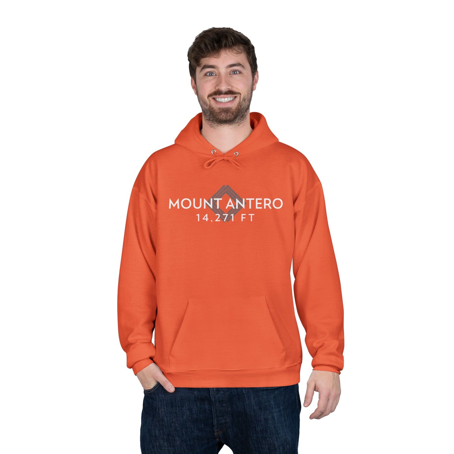 Mount Antero Summit Hoodie — Unisex Hiking Souvenir Pullover by Lucky Outfitters