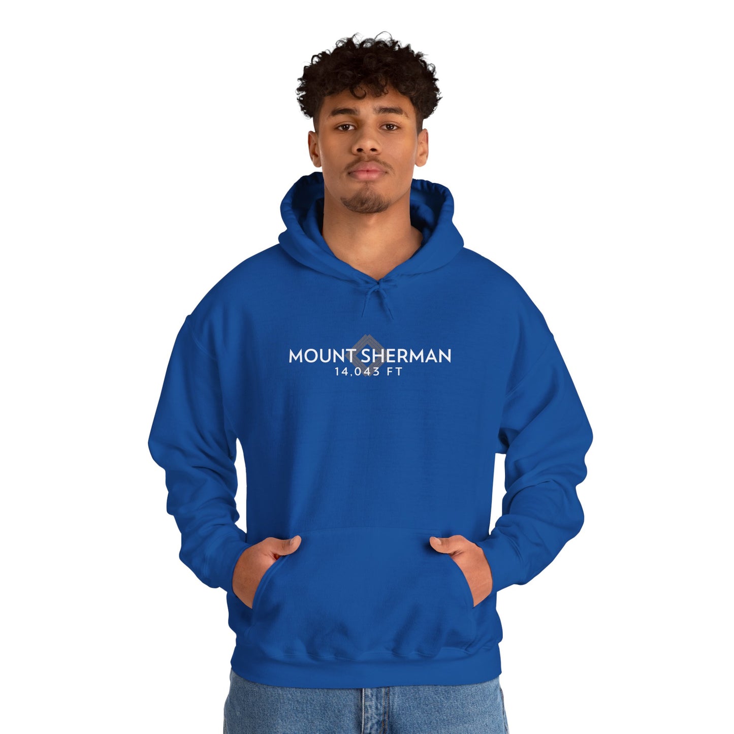 Mount Sherman Summit Hoodie — Hiking Souvenir Pullover by Lucky Outfitters
