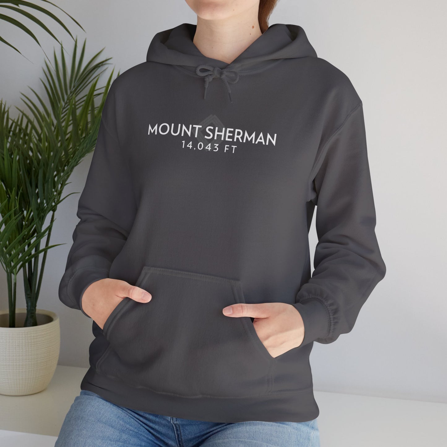 Mount Sherman Summit Hoodie — Hiking Souvenir Pullover by Lucky Outfitters
