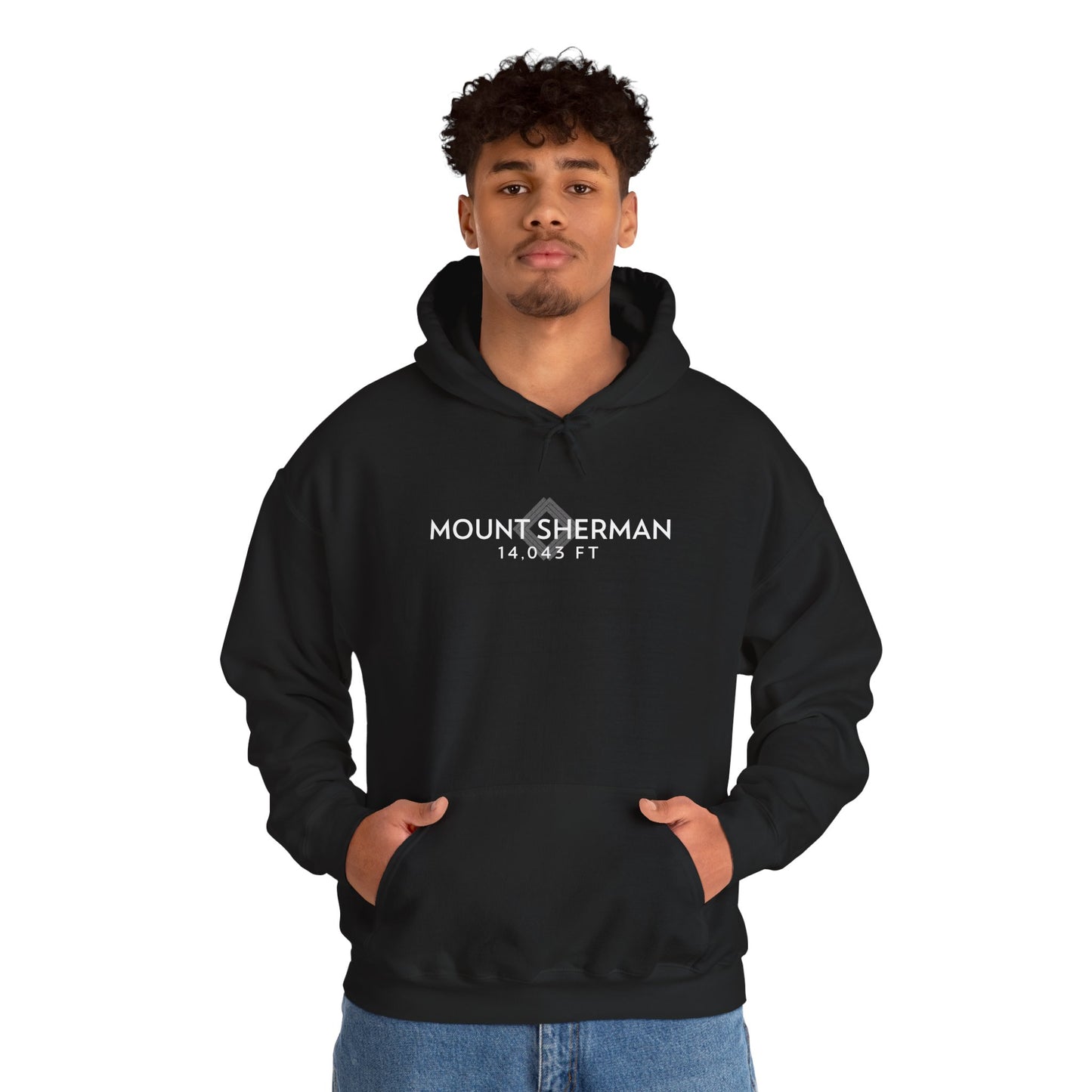 Mount Sherman Summit Hoodie — Hiking Souvenir Pullover by Lucky Outfitters