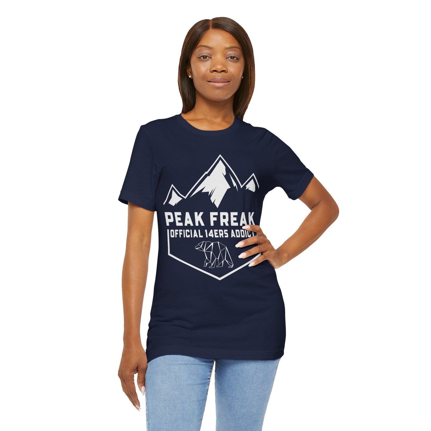 14er Hiking Tee — Mountain Adventure Unisex T-Shirt for Peak Climbers