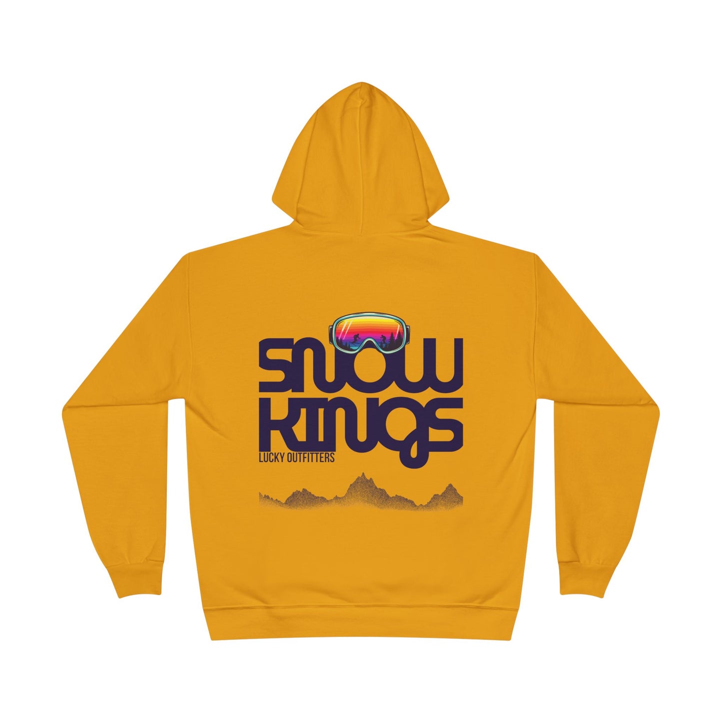 The Snow Kings Retro Goggles Hoodie - Unisex Pullover by Lucky Outfitters