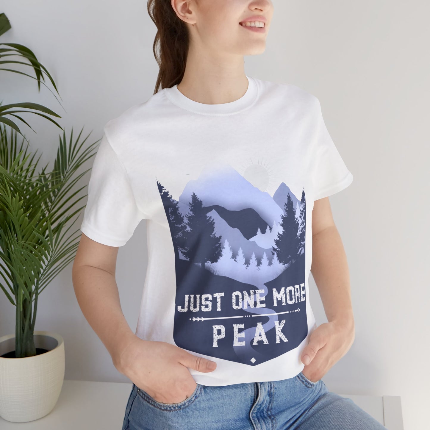 Lucky Outfitters - Just One More Peak Unisex Hiking T-Shirt — Mountain Adventure Tee