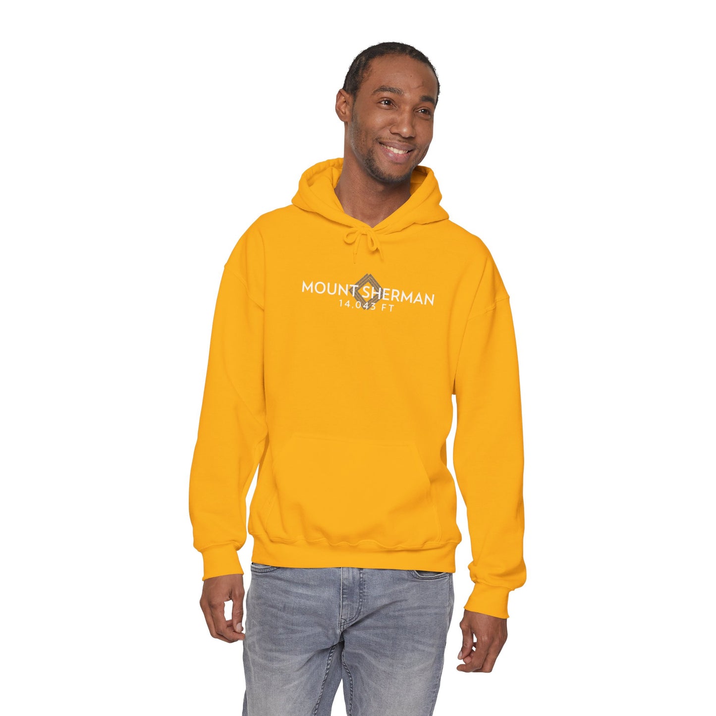 Mount Sherman Summit Hoodie — Hiking Souvenir Pullover by Lucky Outfitters