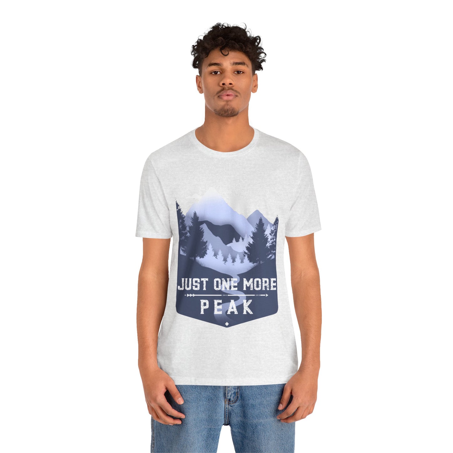 Lucky Outfitters - Just One More Peak Unisex Hiking T-Shirt — Mountain Adventure Tee