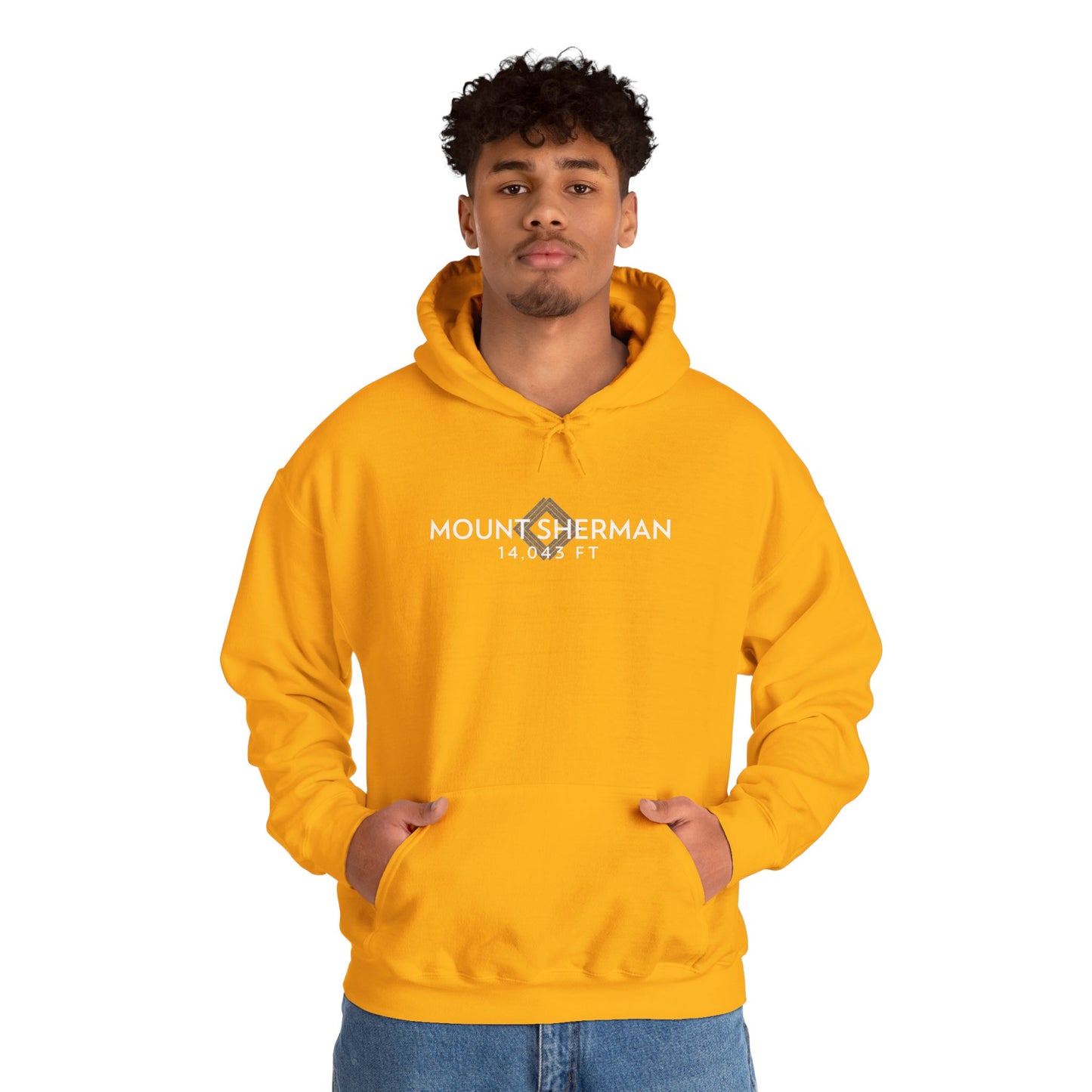 Mount Sherman Summit Hoodie — Hiking Souvenir Pullover by Lucky Outfitters