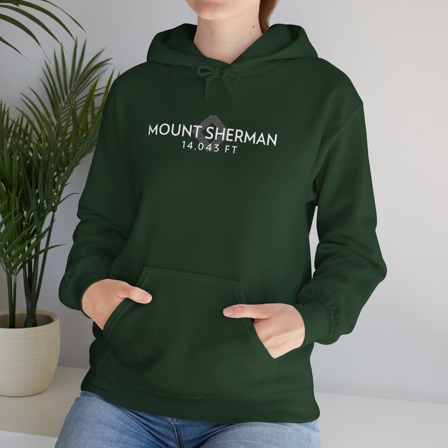 Mount Sherman Summit Hoodie — Hiking Souvenir Pullover by Lucky Outfitters