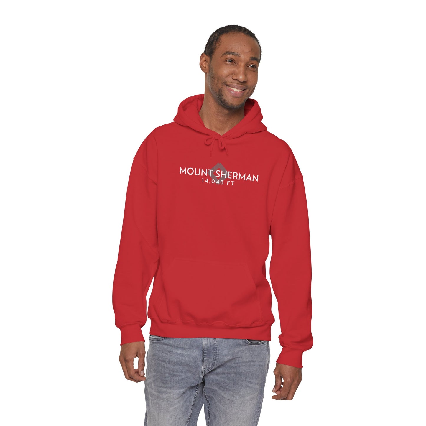 Mount Sherman Summit Hoodie — Hiking Souvenir Pullover by Lucky Outfitters