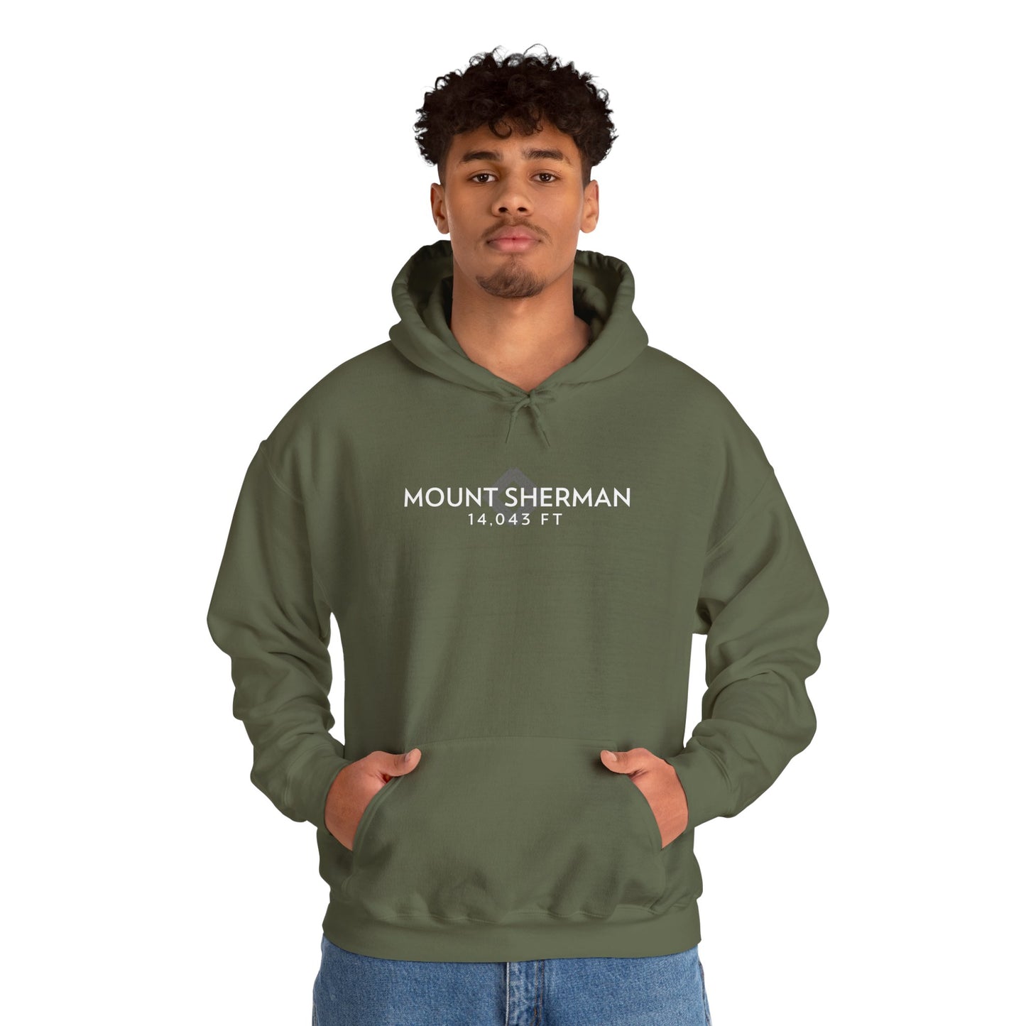 Mount Sherman Summit Hoodie — Hiking Souvenir Pullover by Lucky Outfitters
