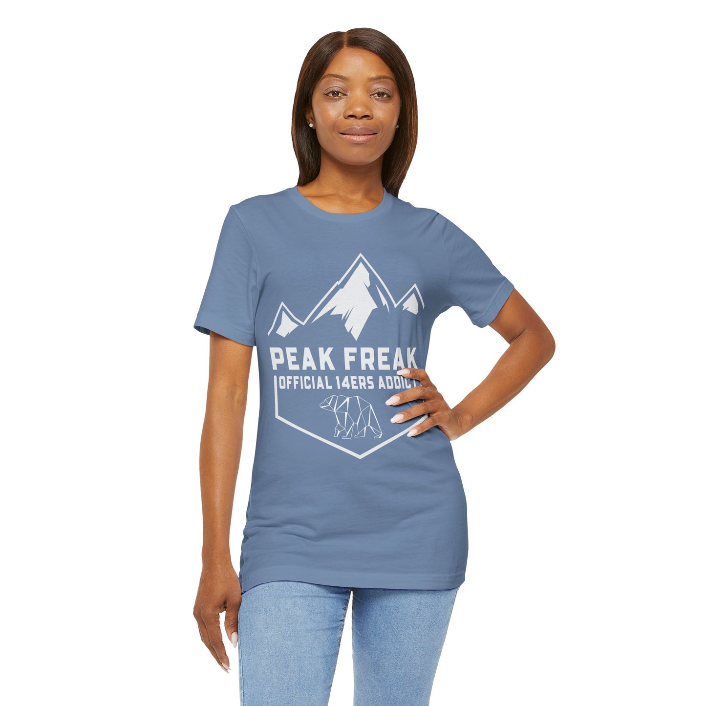 14er Hiking Tee — Mountain Adventure Unisex T-Shirt for Peak Climbers