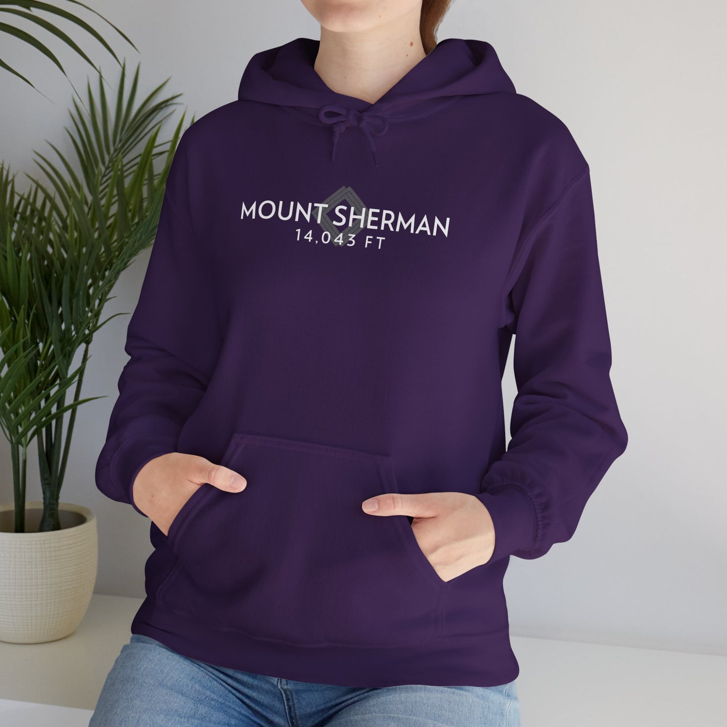 Mount Sherman Summit Hoodie — Hiking Souvenir Pullover by Lucky Outfitters