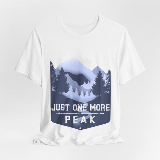 Lucky Outfitters - Just One More Peak Unisex Hiking T-Shirt — Mountain Adventure Tee