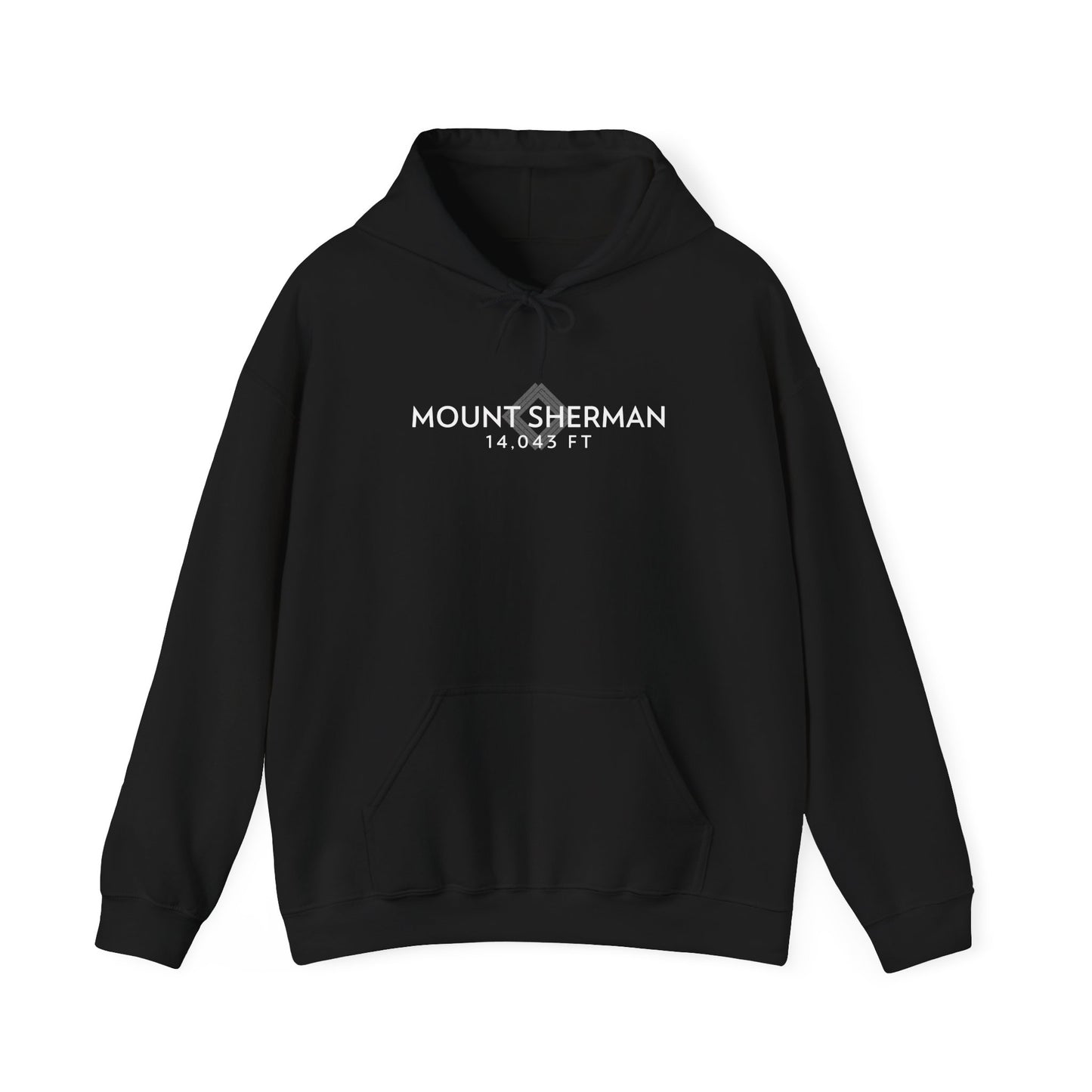 Mount Sherman Summit Hoodie — Hiking Souvenir Pullover by Lucky Outfitters
