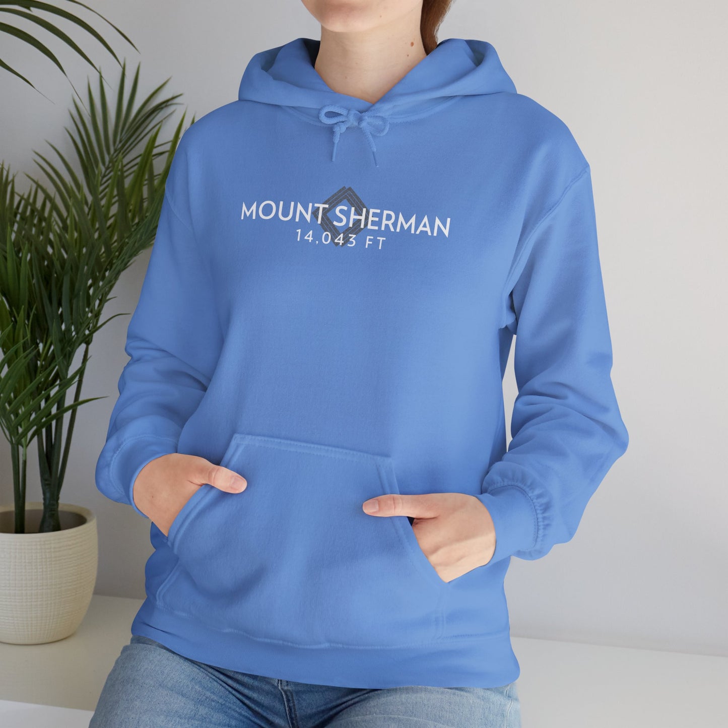 Mount Sherman Summit Hoodie — Hiking Souvenir Pullover by Lucky Outfitters
