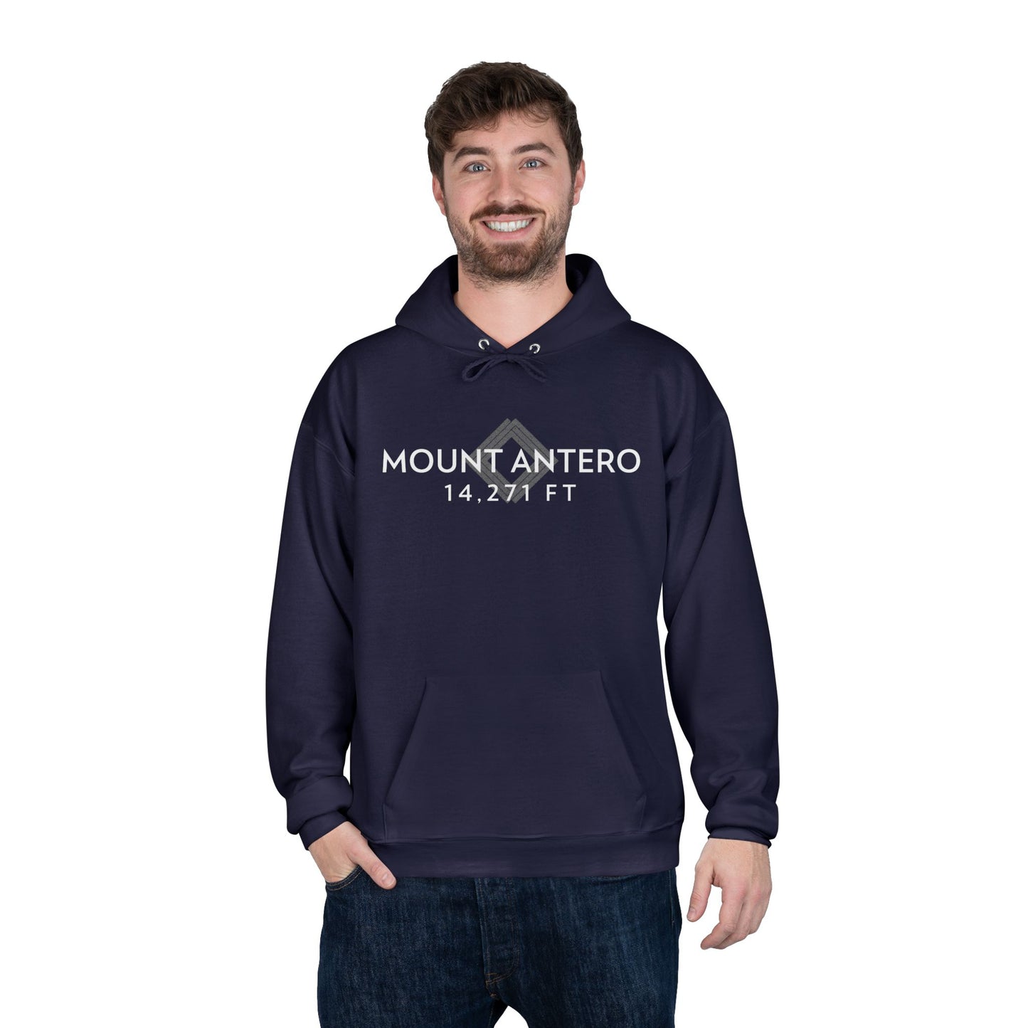 Mount Antero Summit Hoodie — Unisex Hiking Souvenir Pullover by Lucky Outfitters