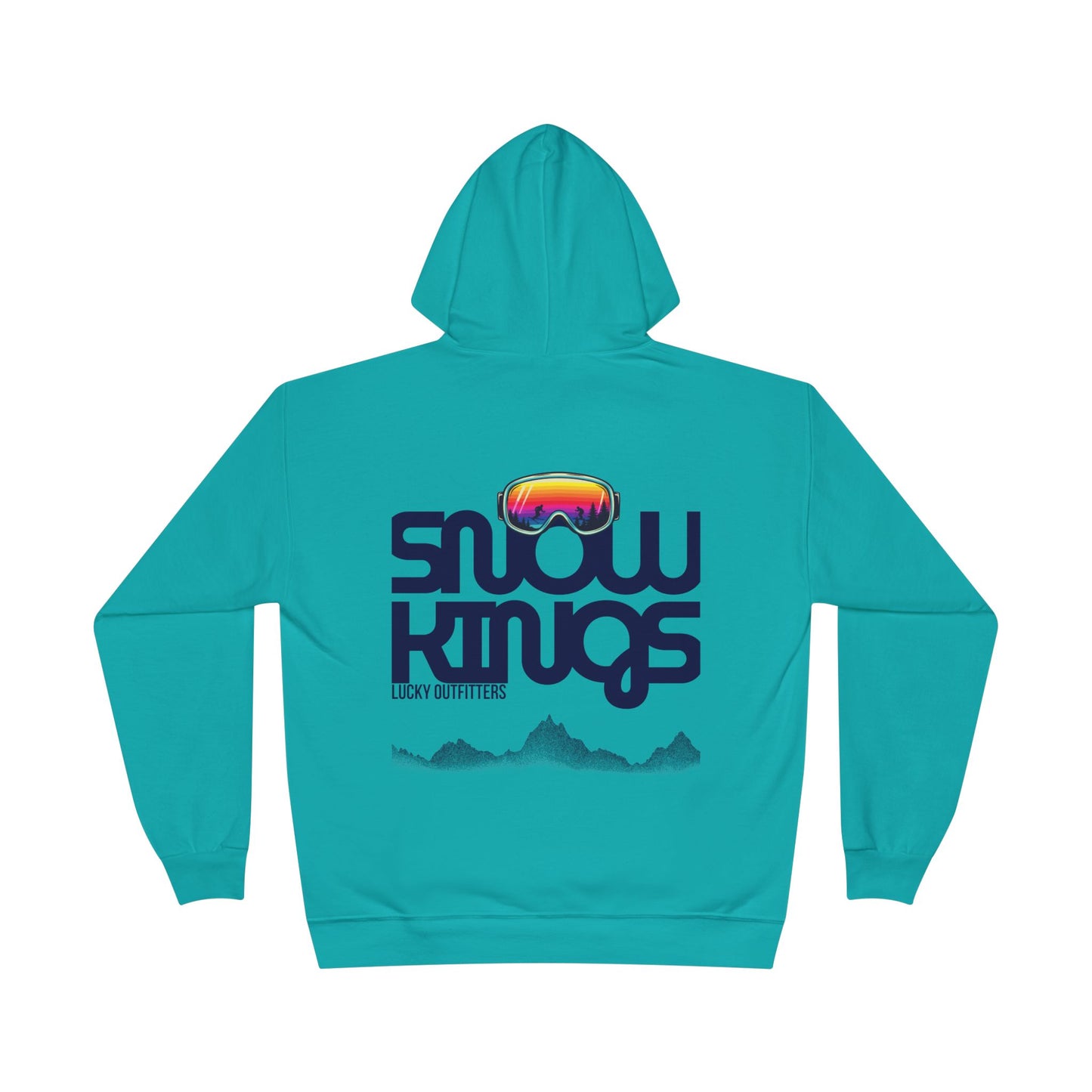 The Snow Kings Retro Goggles Hoodie - Unisex Pullover by Lucky Outfitters