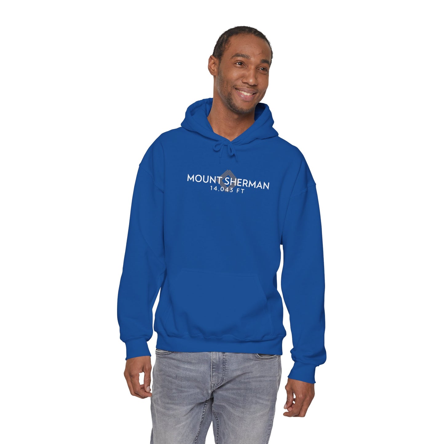 Mount Sherman Summit Hoodie — Hiking Souvenir Pullover by Lucky Outfitters