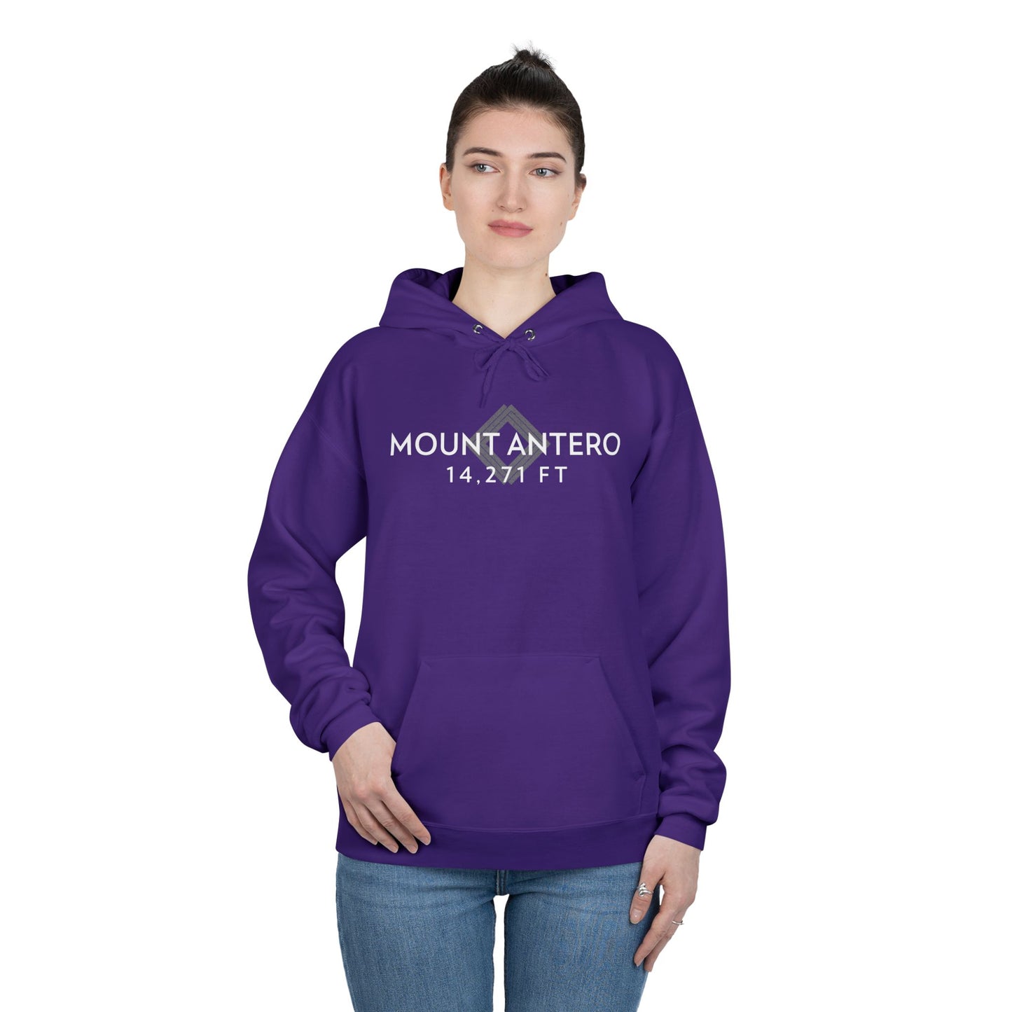 Mount Antero Summit Hoodie — Unisex Hiking Souvenir Pullover by Lucky Outfitters