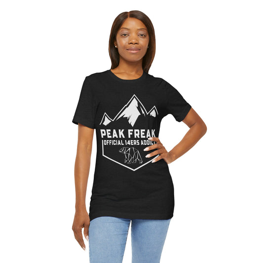 14er Hiking Tee — Mountain Adventure Unisex T-Shirt for Peak Climbers