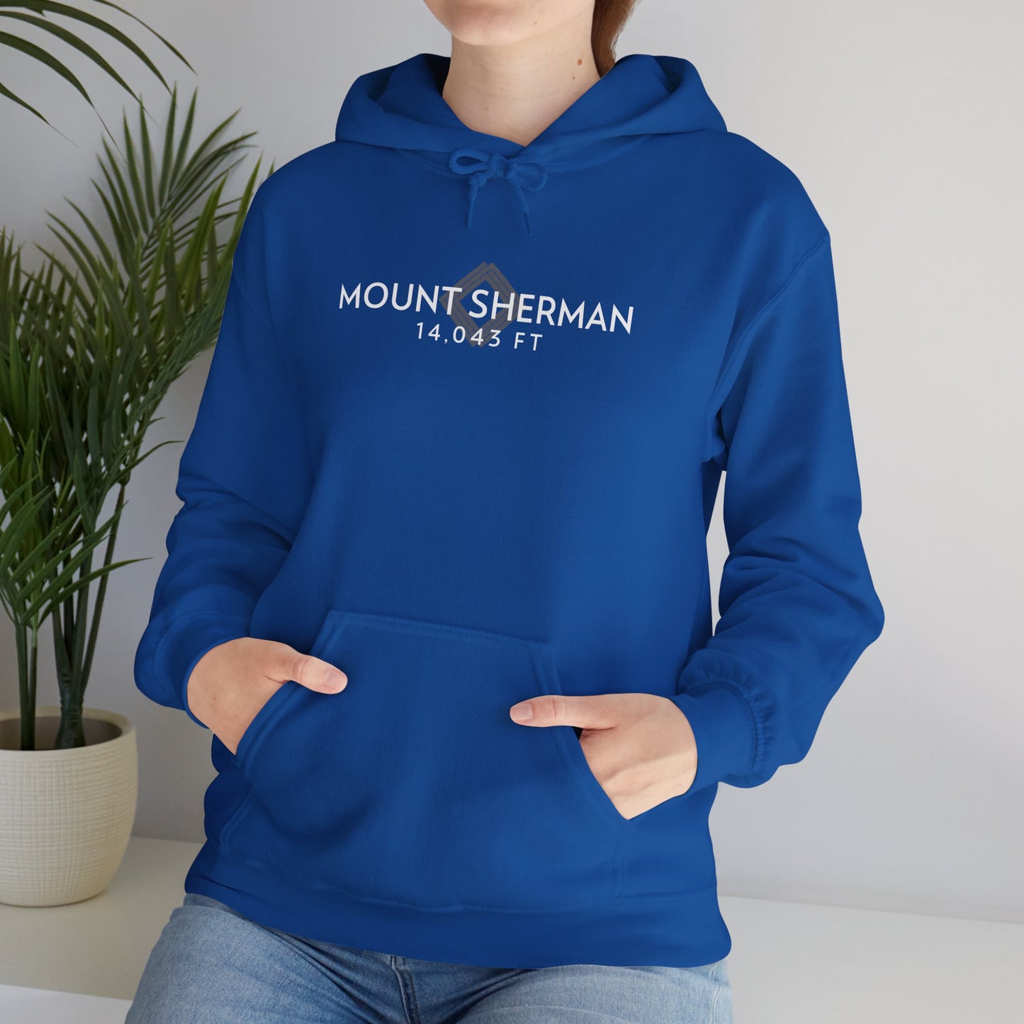 Mount Sherman Summit Hoodie — Hiking Souvenir Pullover by Lucky Outfitters