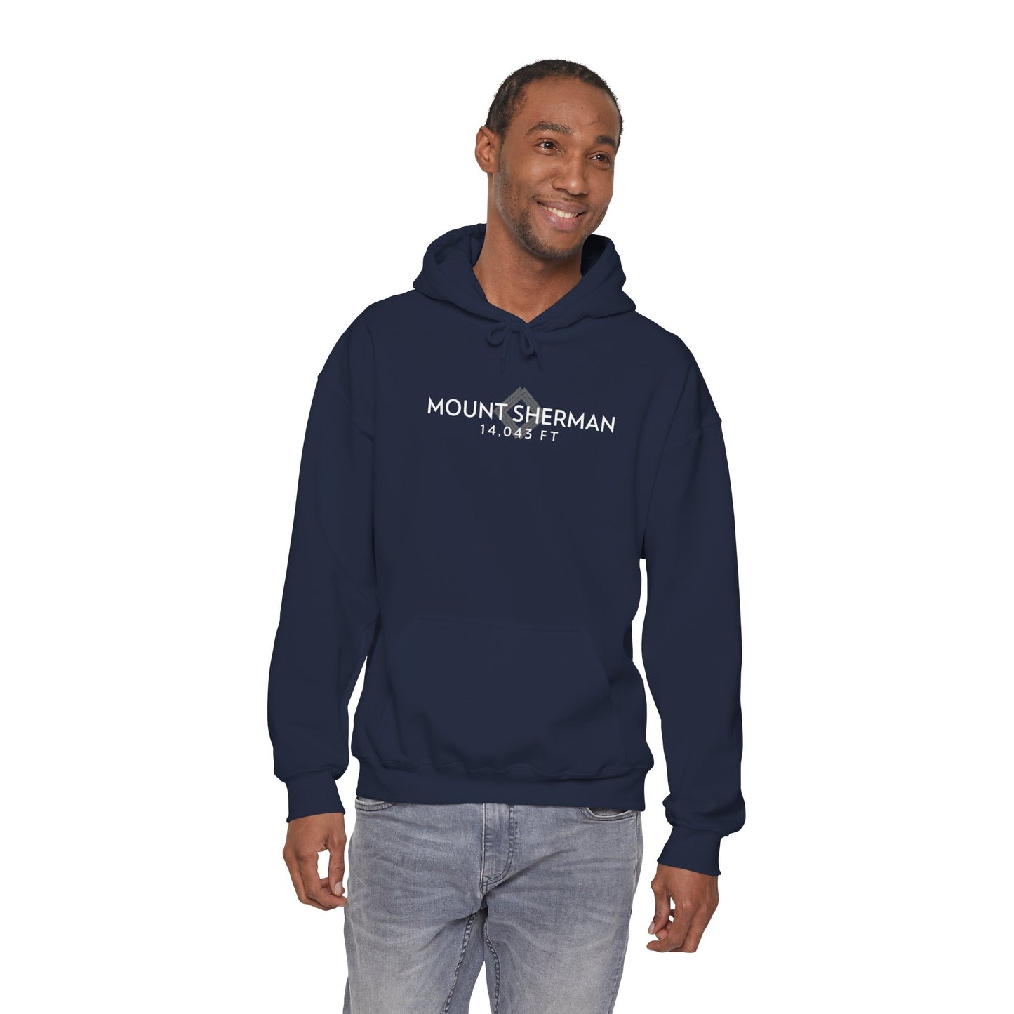 Mount Sherman Summit Hoodie — Hiking Souvenir Pullover by Lucky Outfitters