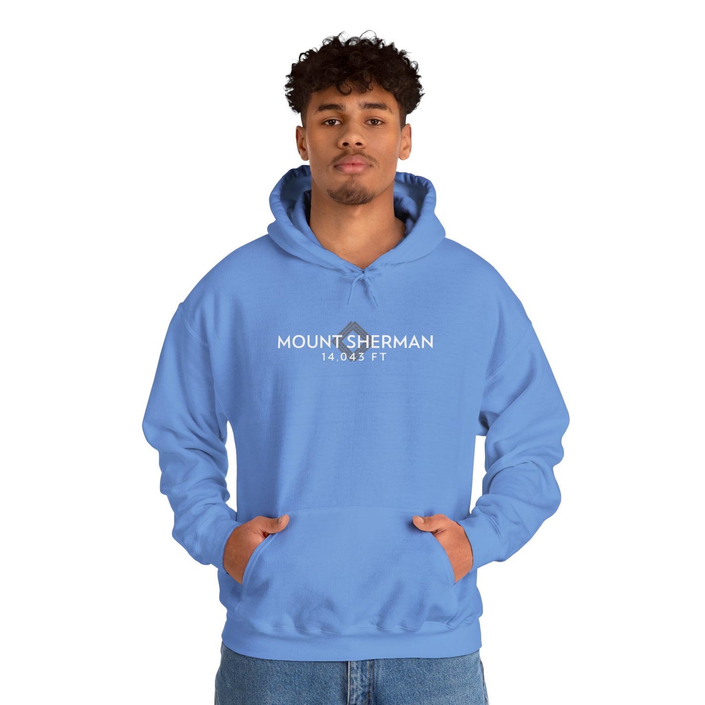 Mount Sherman Summit Hoodie — Hiking Souvenir Pullover by Lucky Outfitters