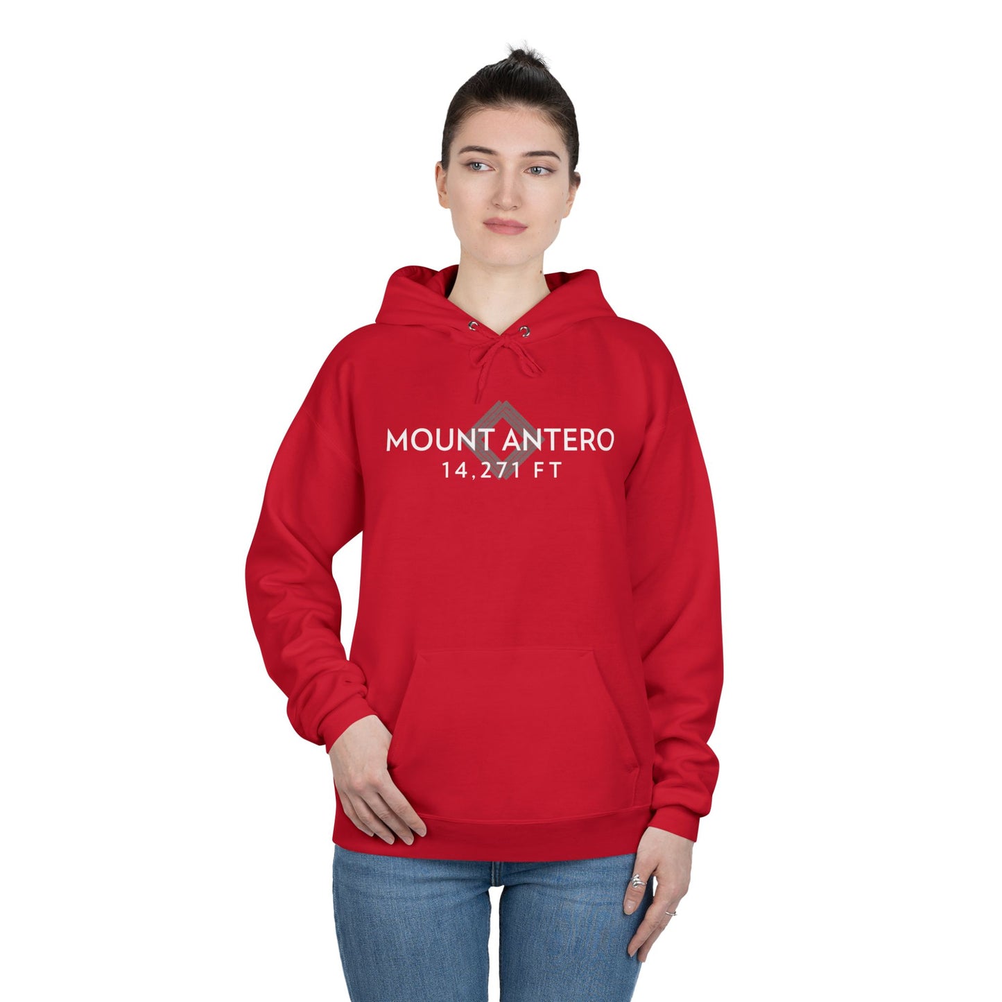 Mount Antero Summit Hoodie — Unisex Hiking Souvenir Pullover by Lucky Outfitters