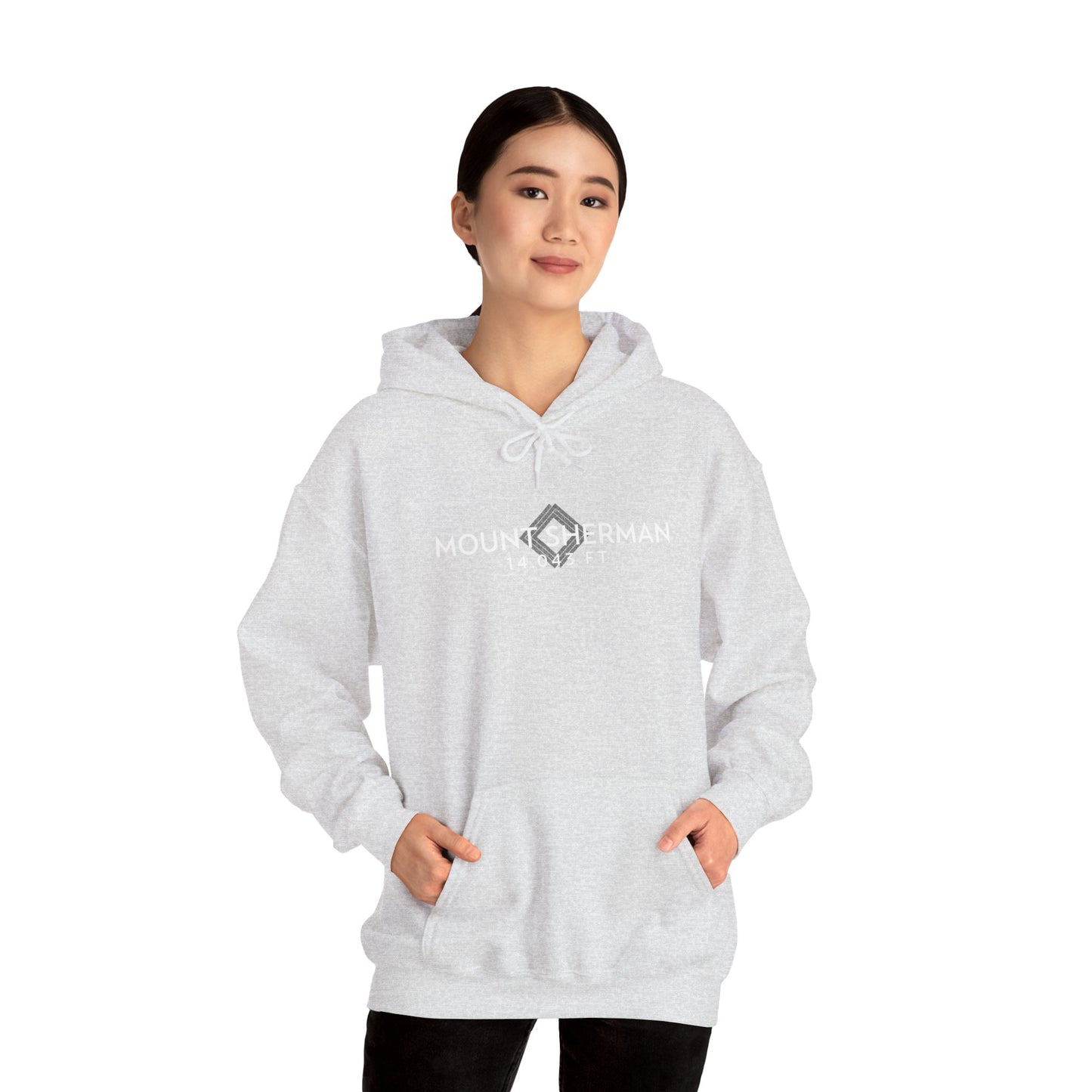 Mount Sherman Summit Hoodie — Hiking Souvenir Pullover by Lucky Outfitters