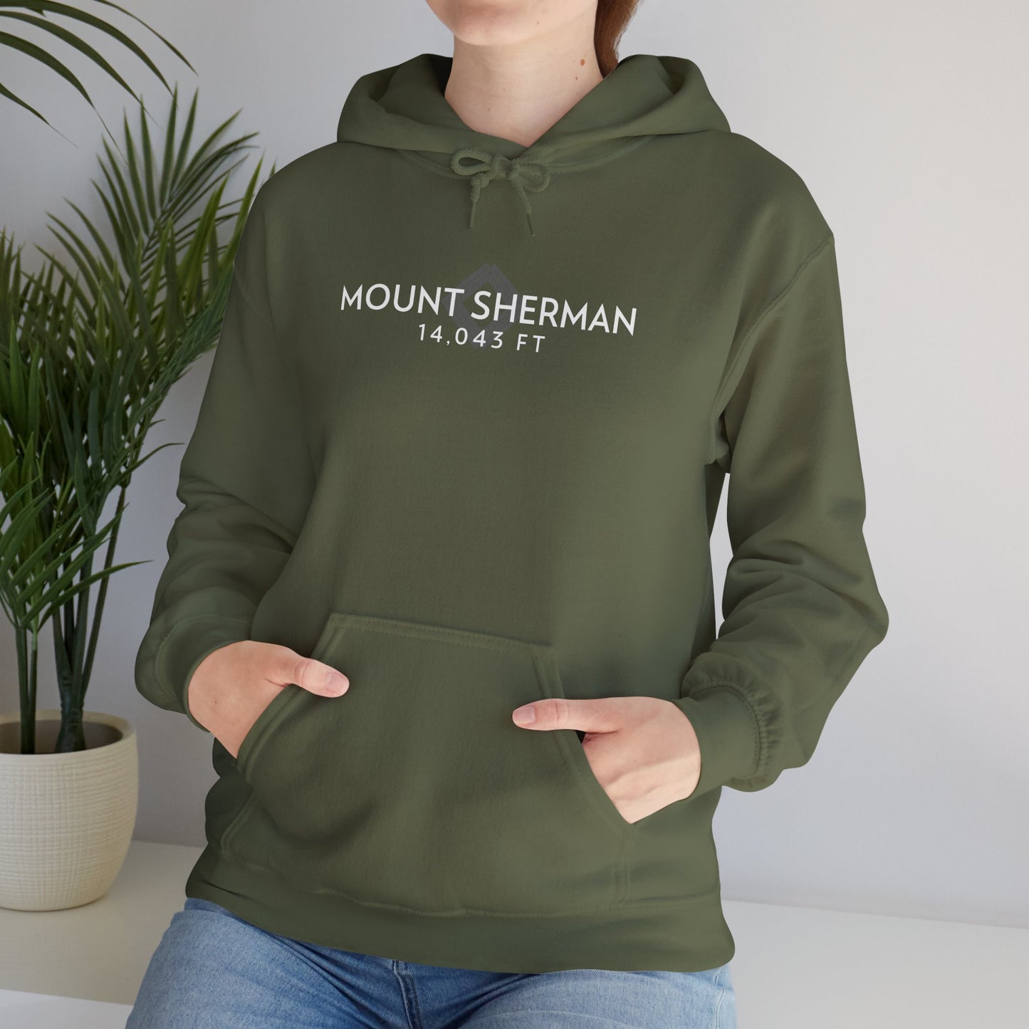 Mount Sherman Summit Hoodie — Hiking Souvenir Pullover by Lucky Outfitters