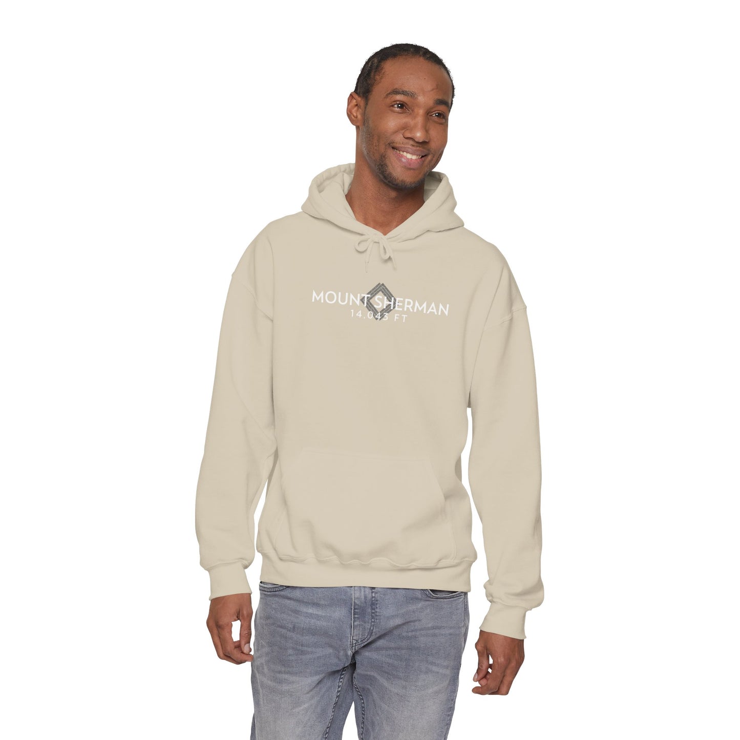 Mount Sherman Summit Hoodie — Hiking Souvenir Pullover by Lucky Outfitters