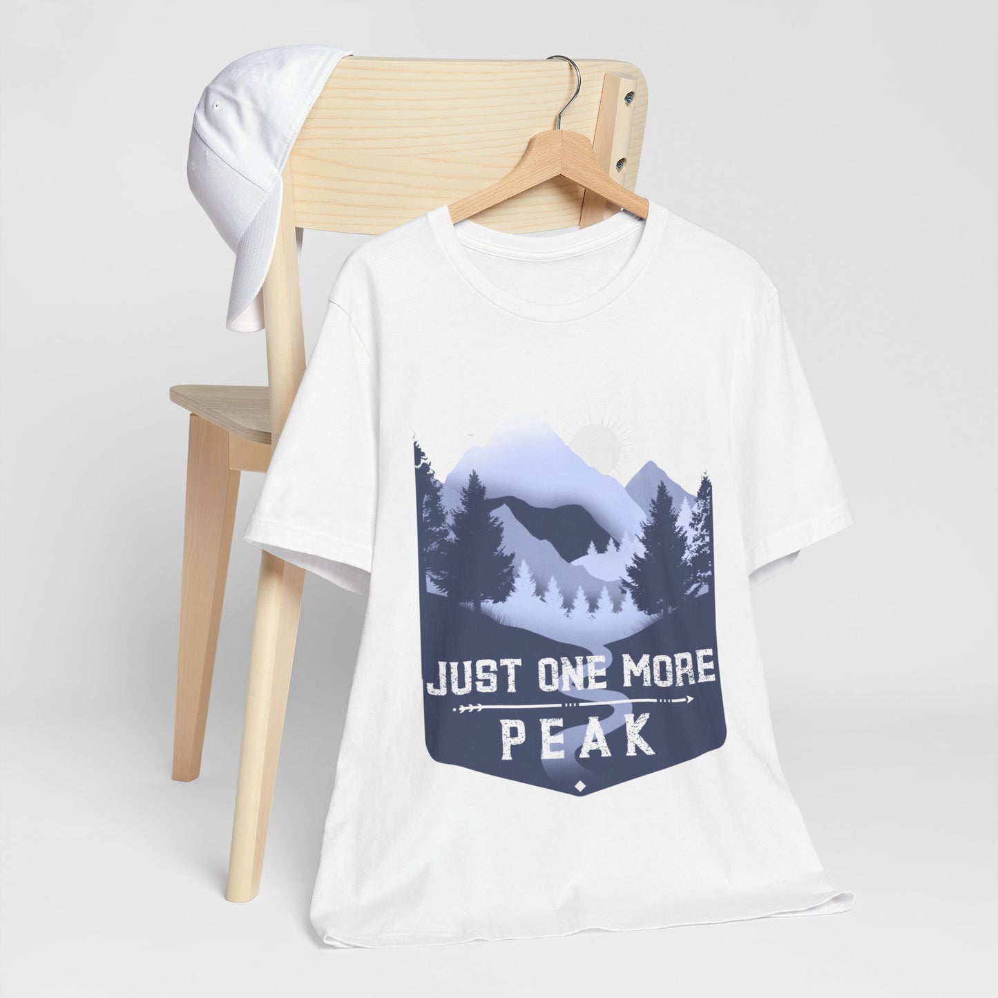 Lucky Outfitters - Just One More Peak Unisex Hiking T-Shirt — Mountain Adventure Tee