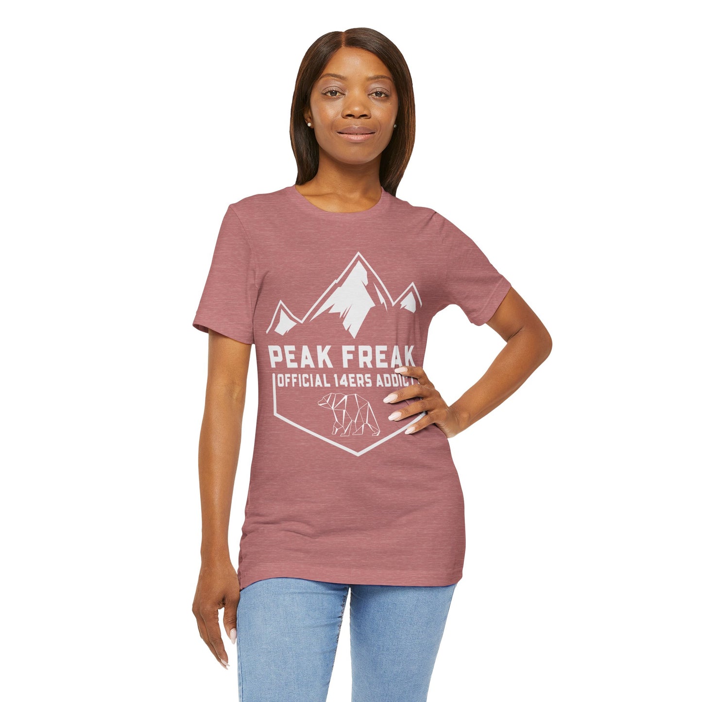 14er Hiking Tee — Mountain Adventure Unisex T-Shirt for Peak Climbers