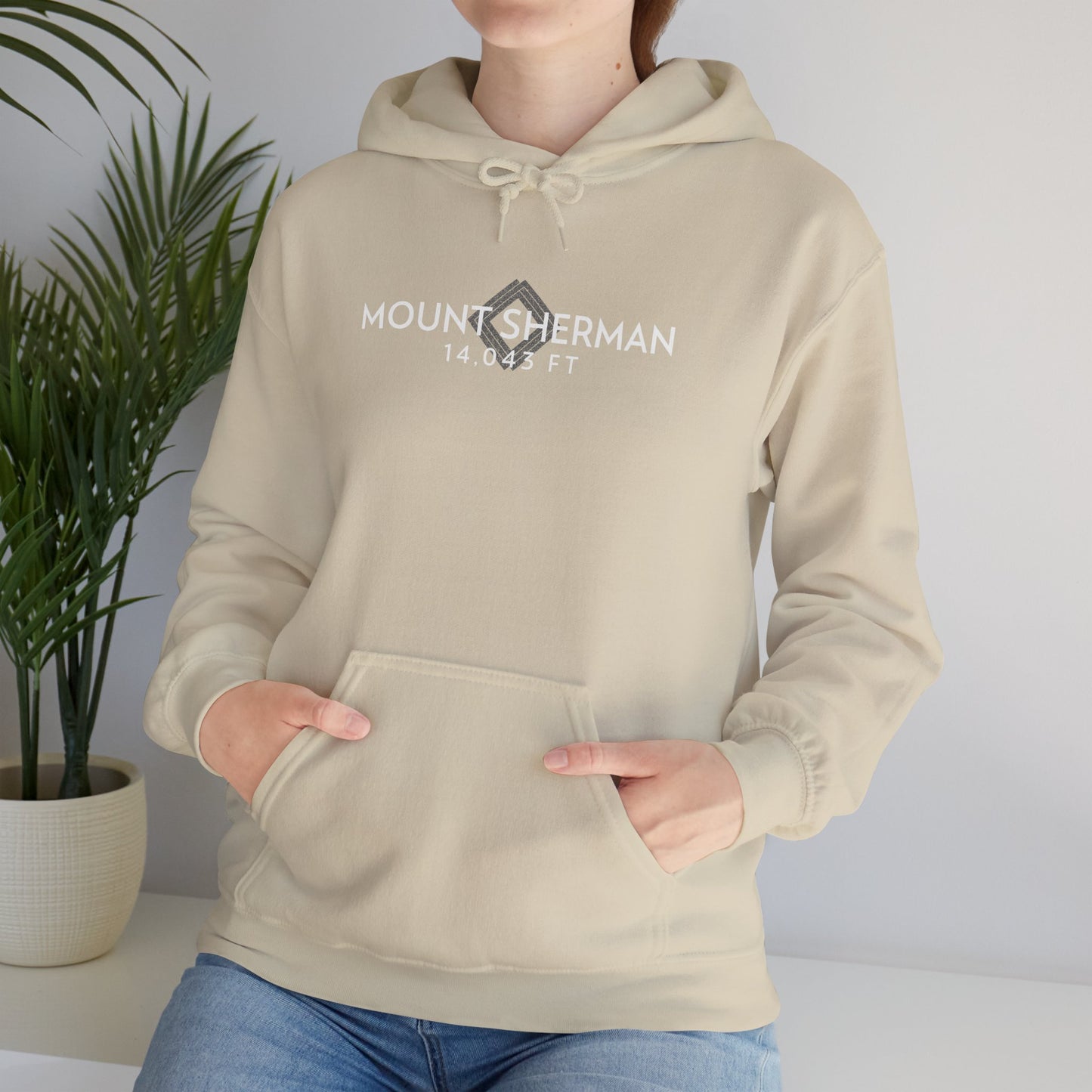 Mount Sherman Summit Hoodie — Hiking Souvenir Pullover by Lucky Outfitters