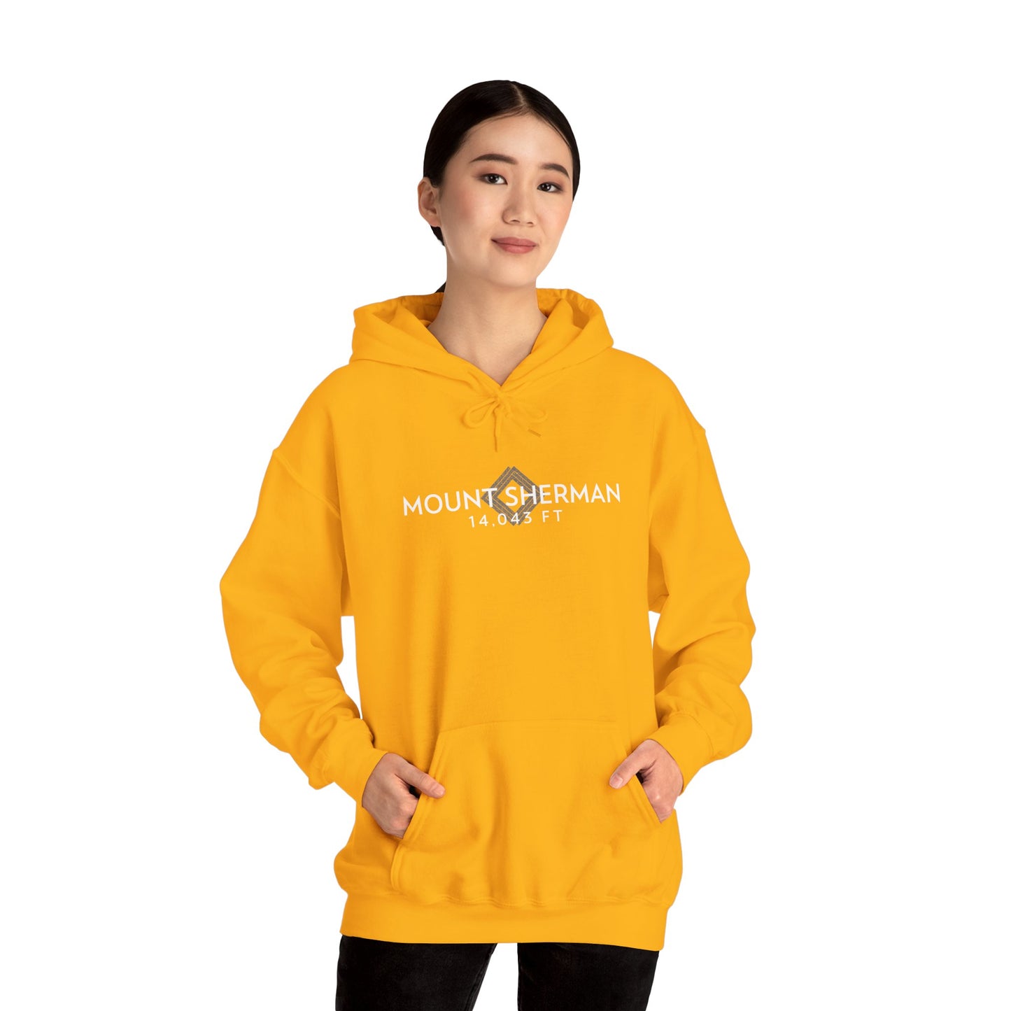Mount Sherman Summit Hoodie — Hiking Souvenir Pullover by Lucky Outfitters