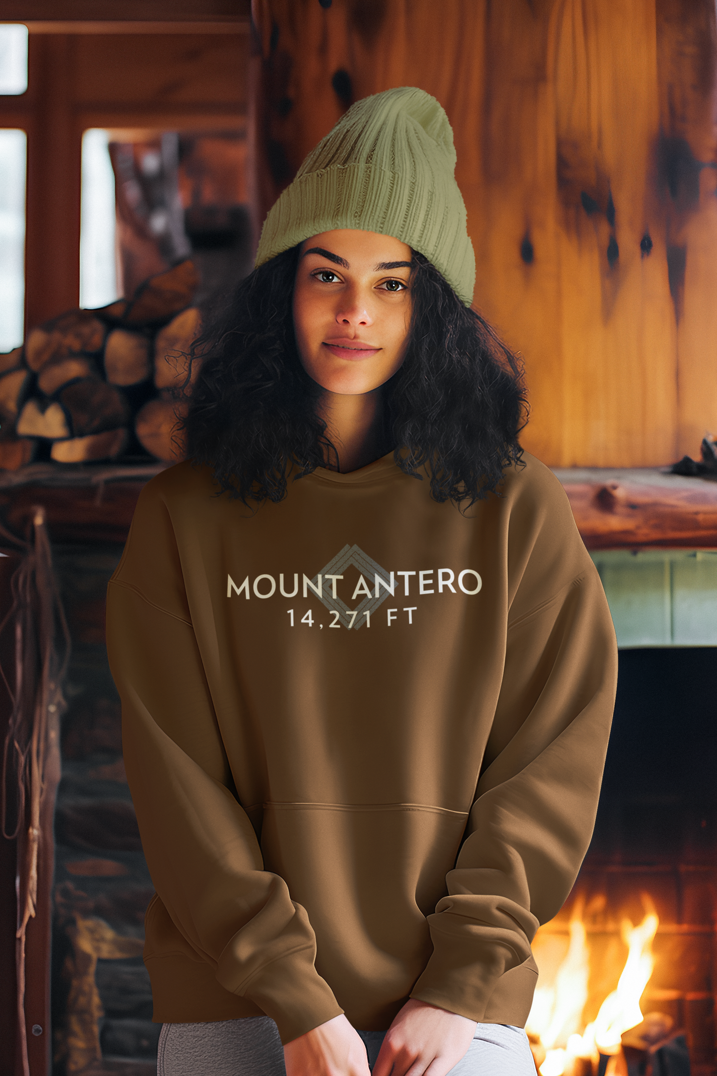 Mount Antero Summit Hoodie — Unisex Hiking Souvenir Pullover by Lucky Outfitters