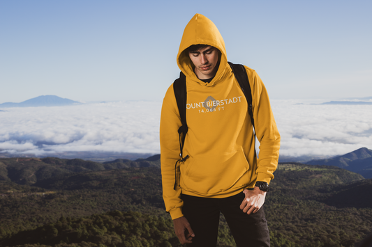 Mount Bierstadt Summit Hoodie — Unisex Hiking Souvenir Pullover by Lucky Outfitters
