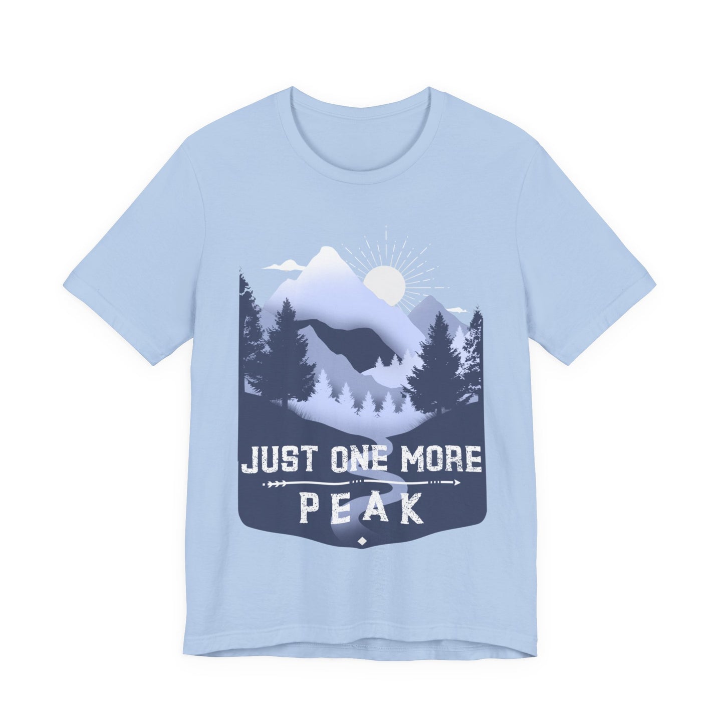 Lucky Outfitters - Just One More Peak Unisex Hiking T-Shirt — Mountain Adventure Tee
