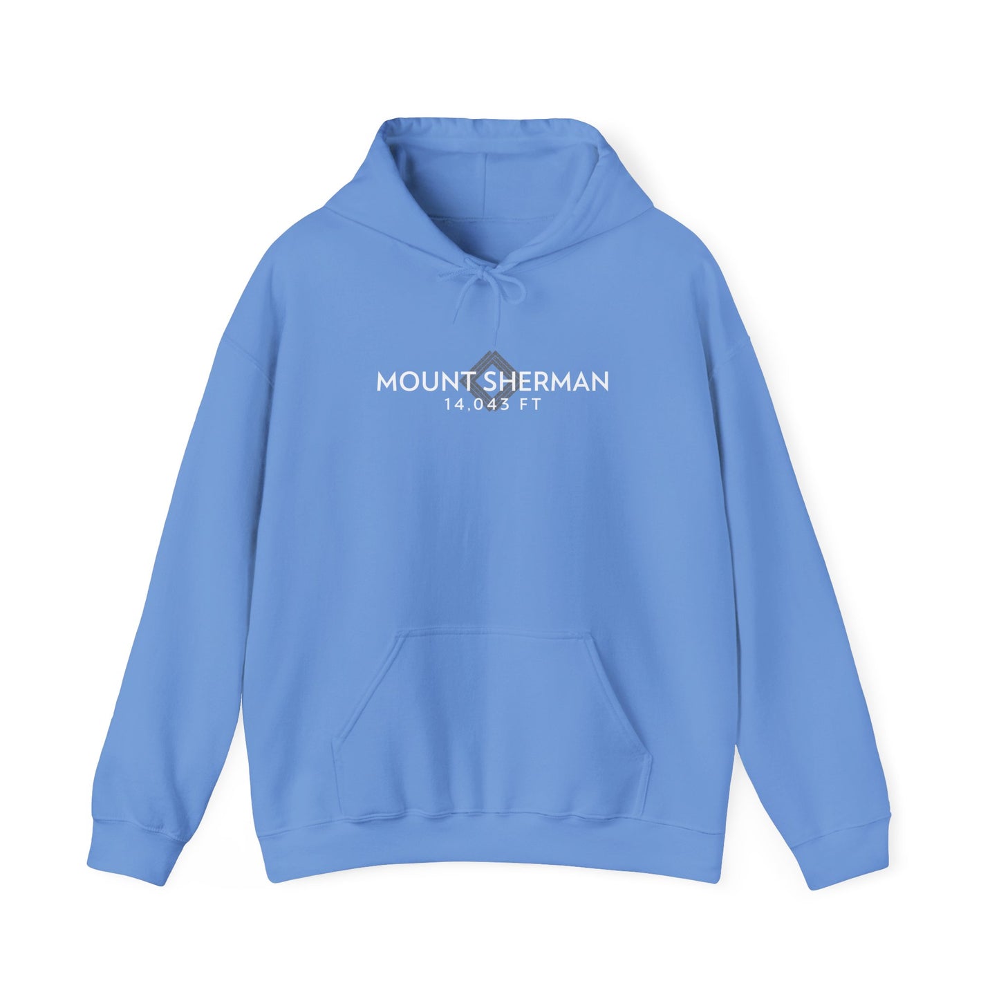 Mount Sherman Summit Hoodie — Hiking Souvenir Pullover by Lucky Outfitters