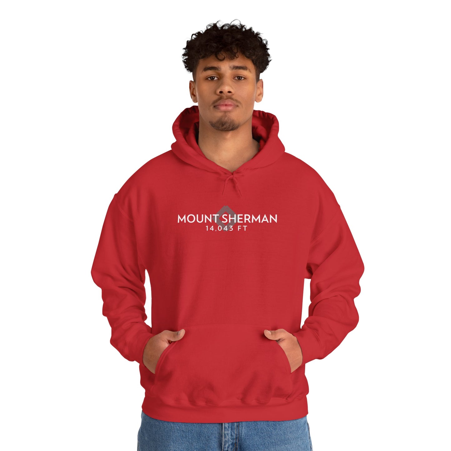 Mount Sherman Summit Hoodie — Hiking Souvenir Pullover by Lucky Outfitters