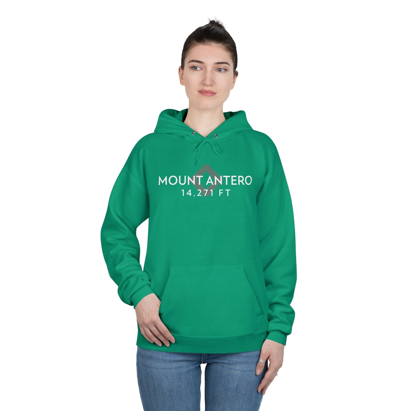 Mount Antero Summit Hoodie — Unisex Hiking Souvenir Pullover by Lucky Outfitters