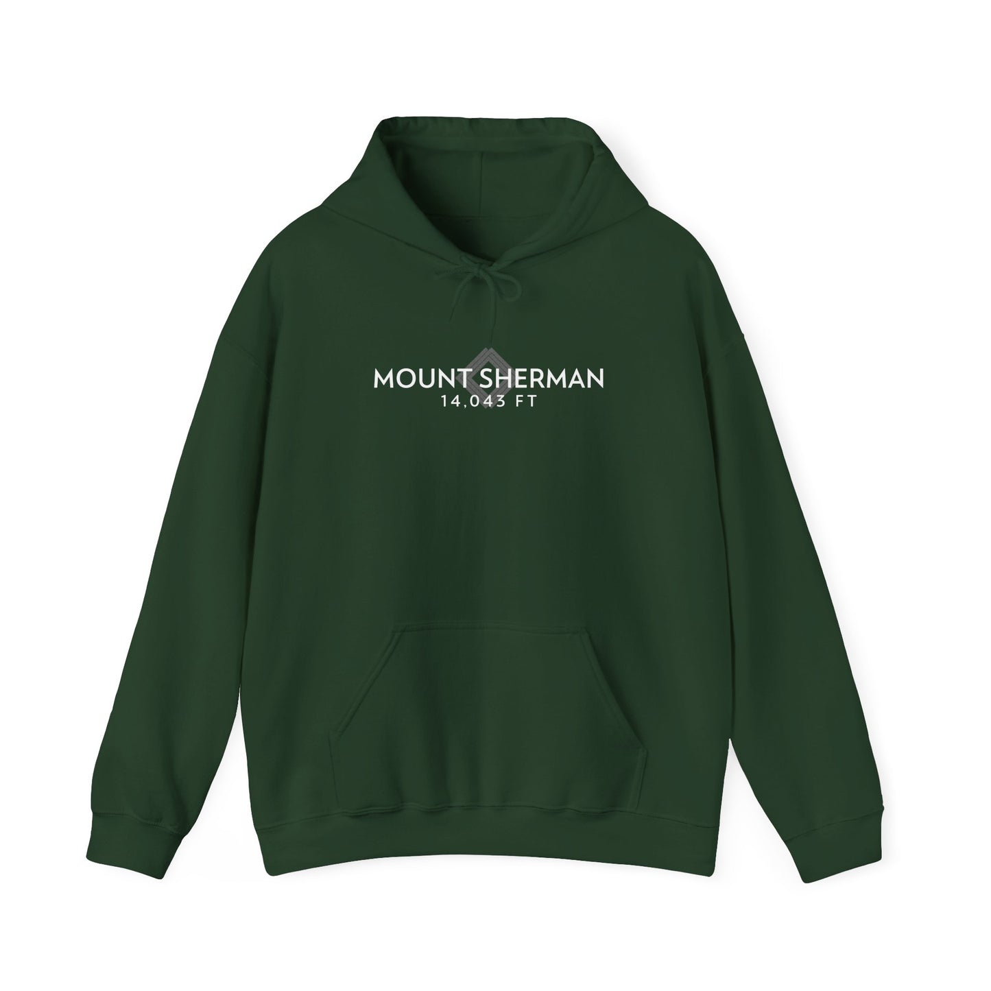Mount Sherman Summit Hoodie — Hiking Souvenir Pullover by Lucky Outfitters