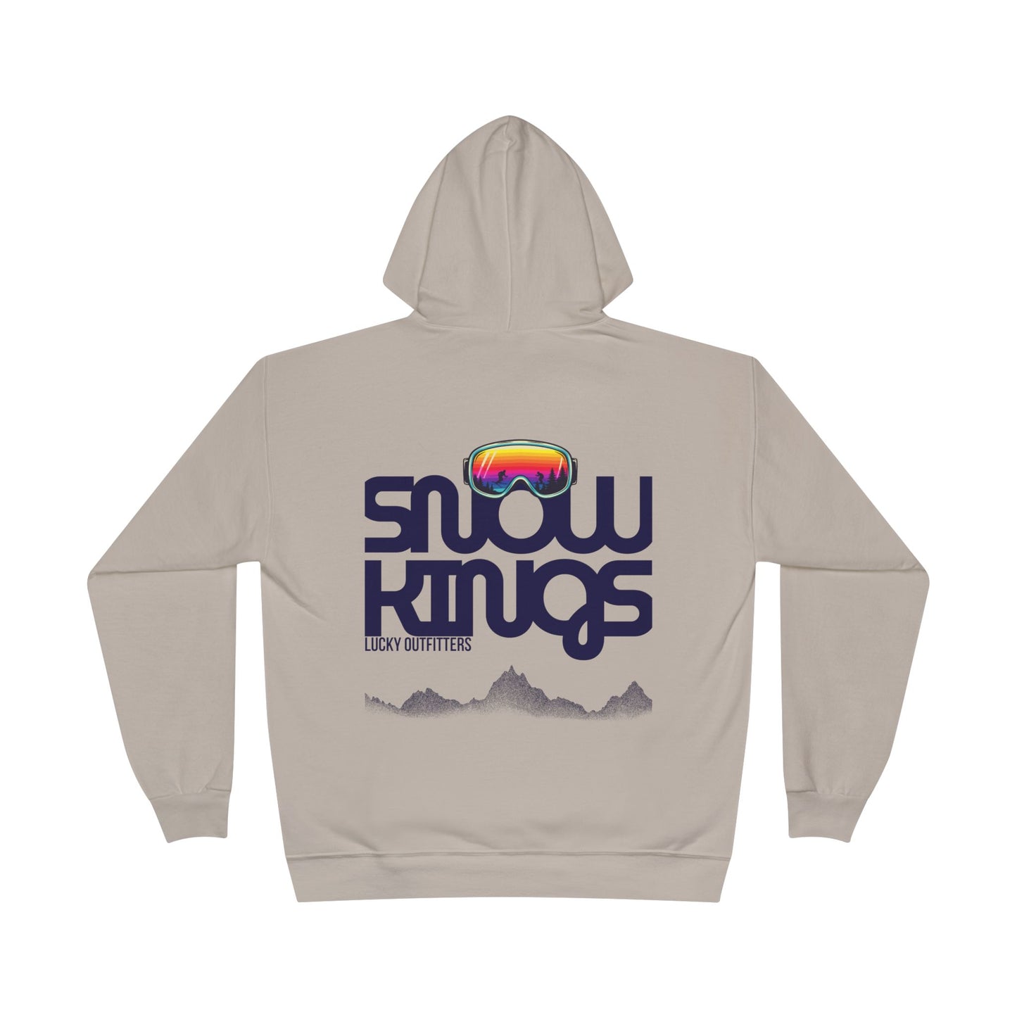 The Snow Kings Retro Goggles Hoodie - Unisex Pullover by Lucky Outfitters