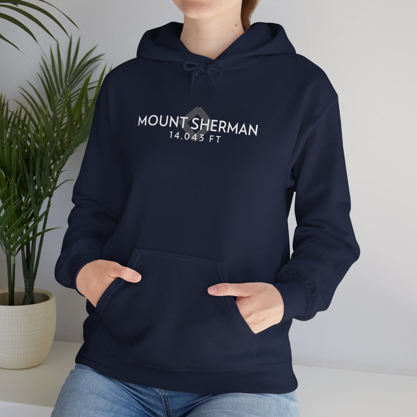 Mount Sherman Summit Hoodie — Hiking Souvenir Pullover by Lucky Outfitters