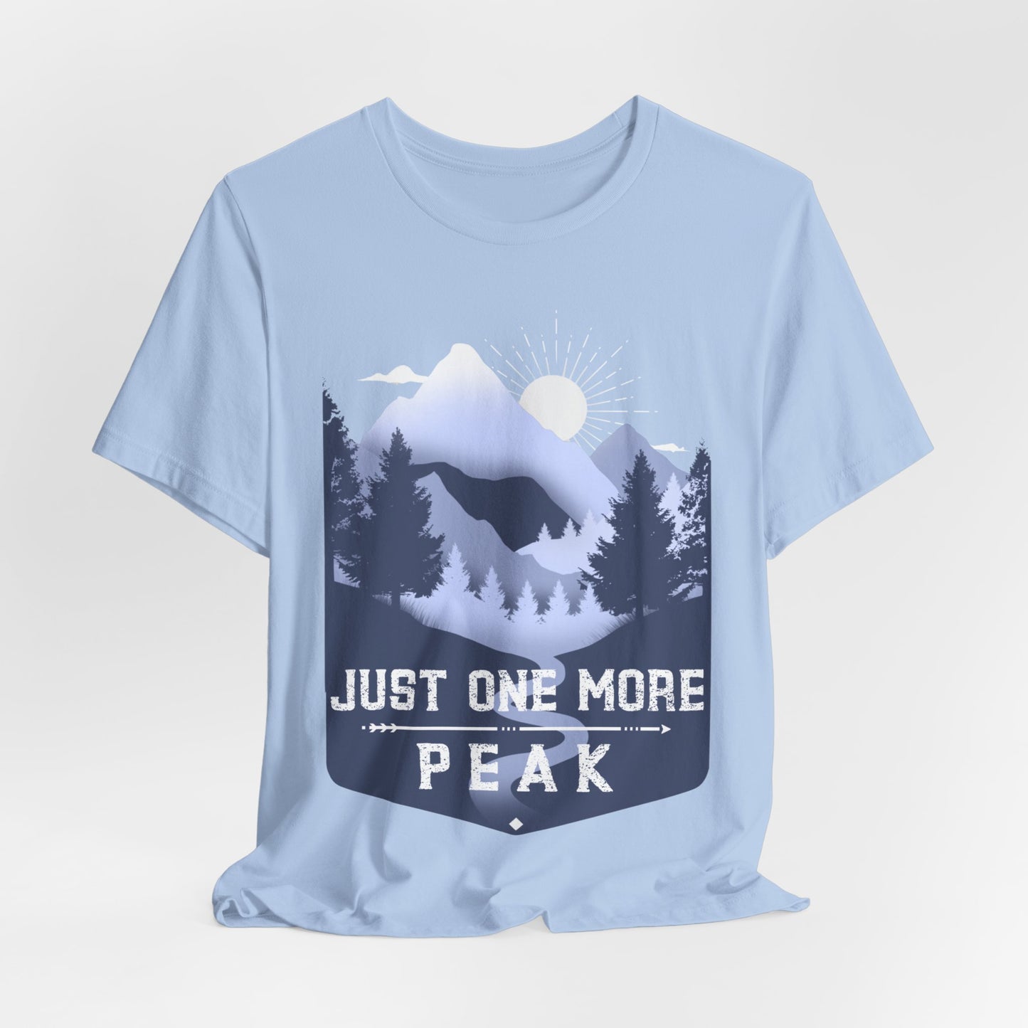 Lucky Outfitters - Just One More Peak Unisex Hiking T-Shirt — Mountain Adventure Tee