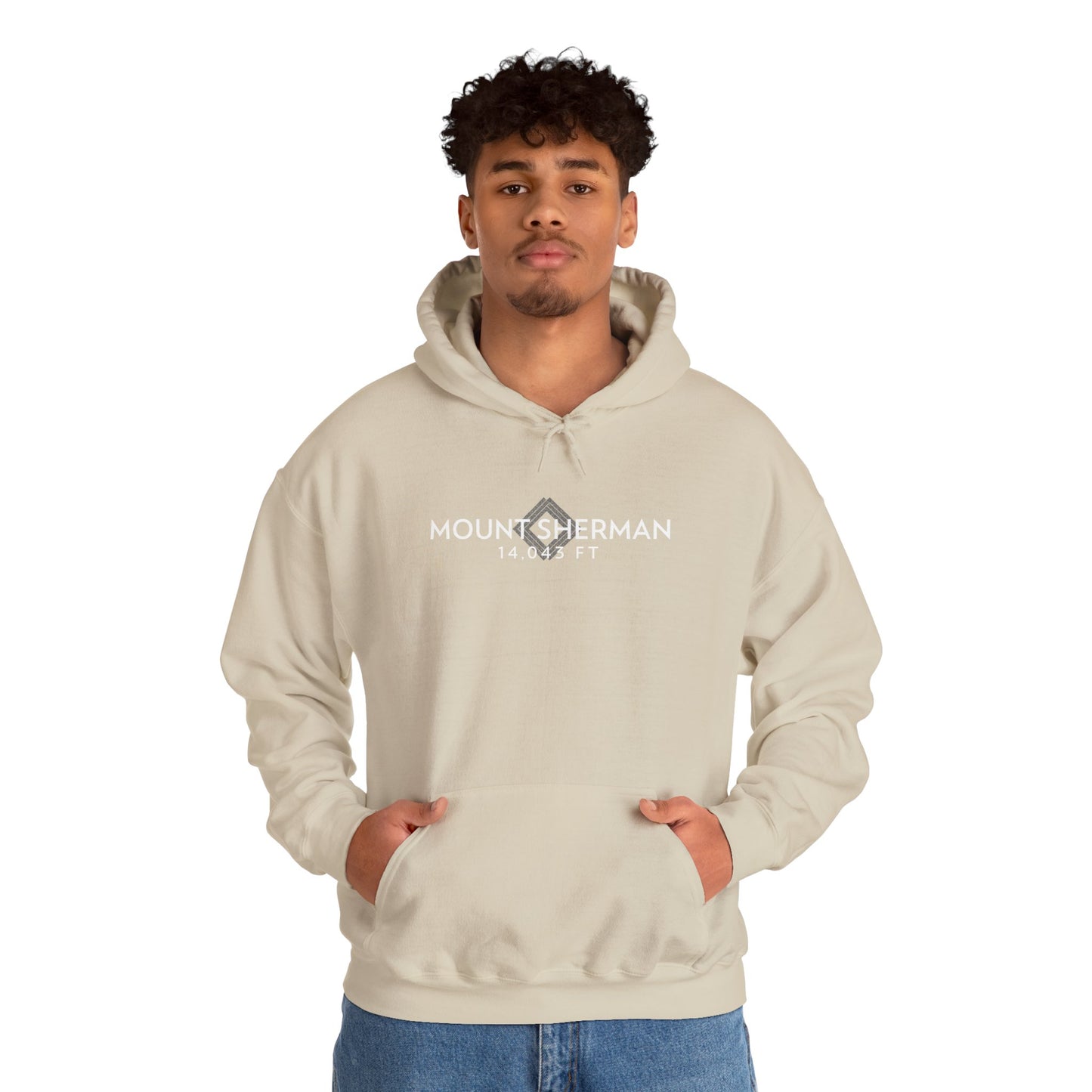 Mount Sherman Summit Hoodie — Hiking Souvenir Pullover by Lucky Outfitters