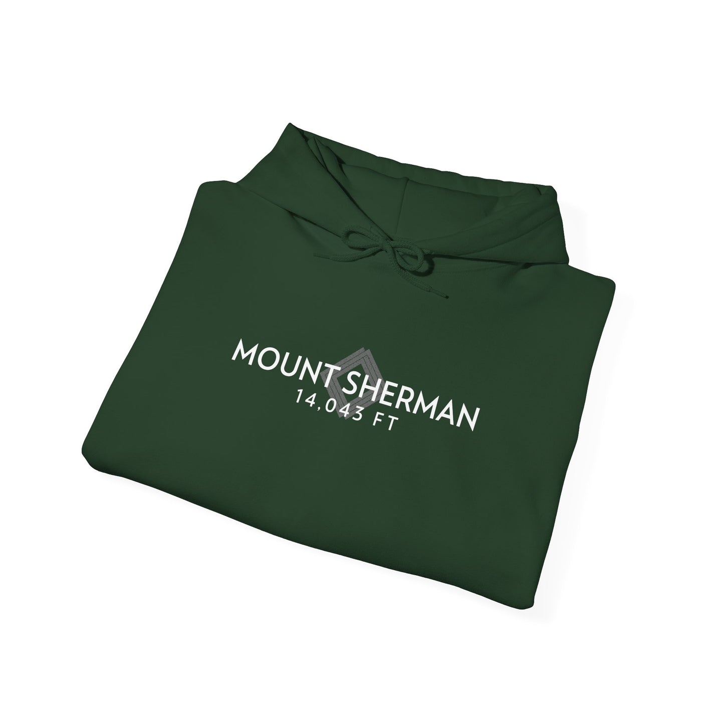 Mount Sherman Summit Hoodie — Hiking Souvenir Pullover by Lucky Outfitters