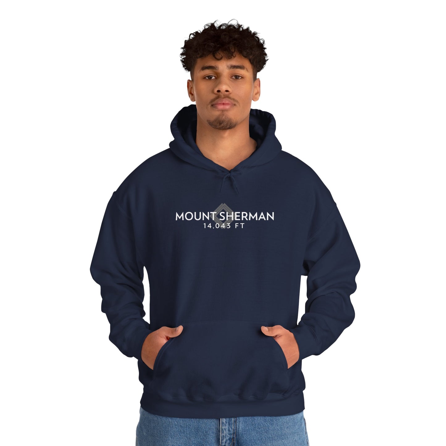 Mount Sherman Summit Hoodie — Hiking Souvenir Pullover by Lucky Outfitters