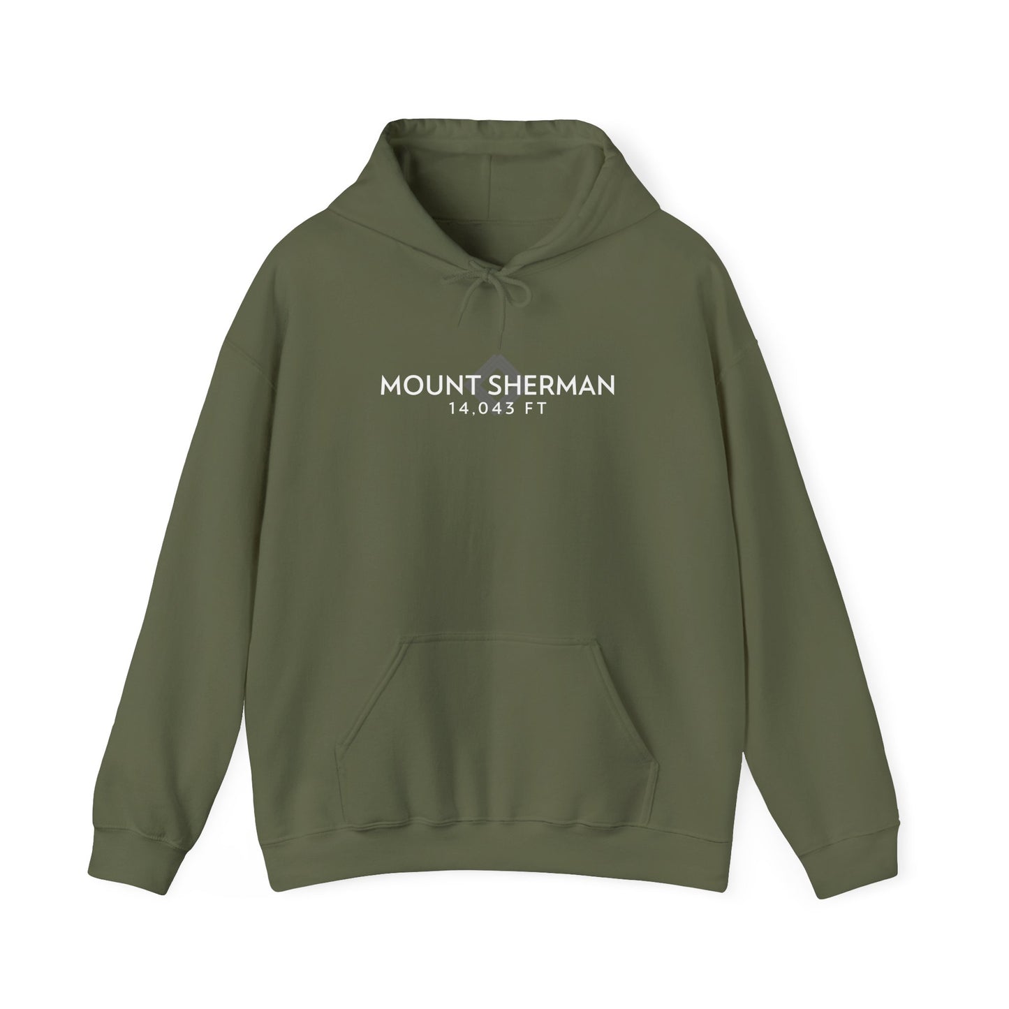 Mount Sherman Summit Hoodie — Hiking Souvenir Pullover by Lucky Outfitters