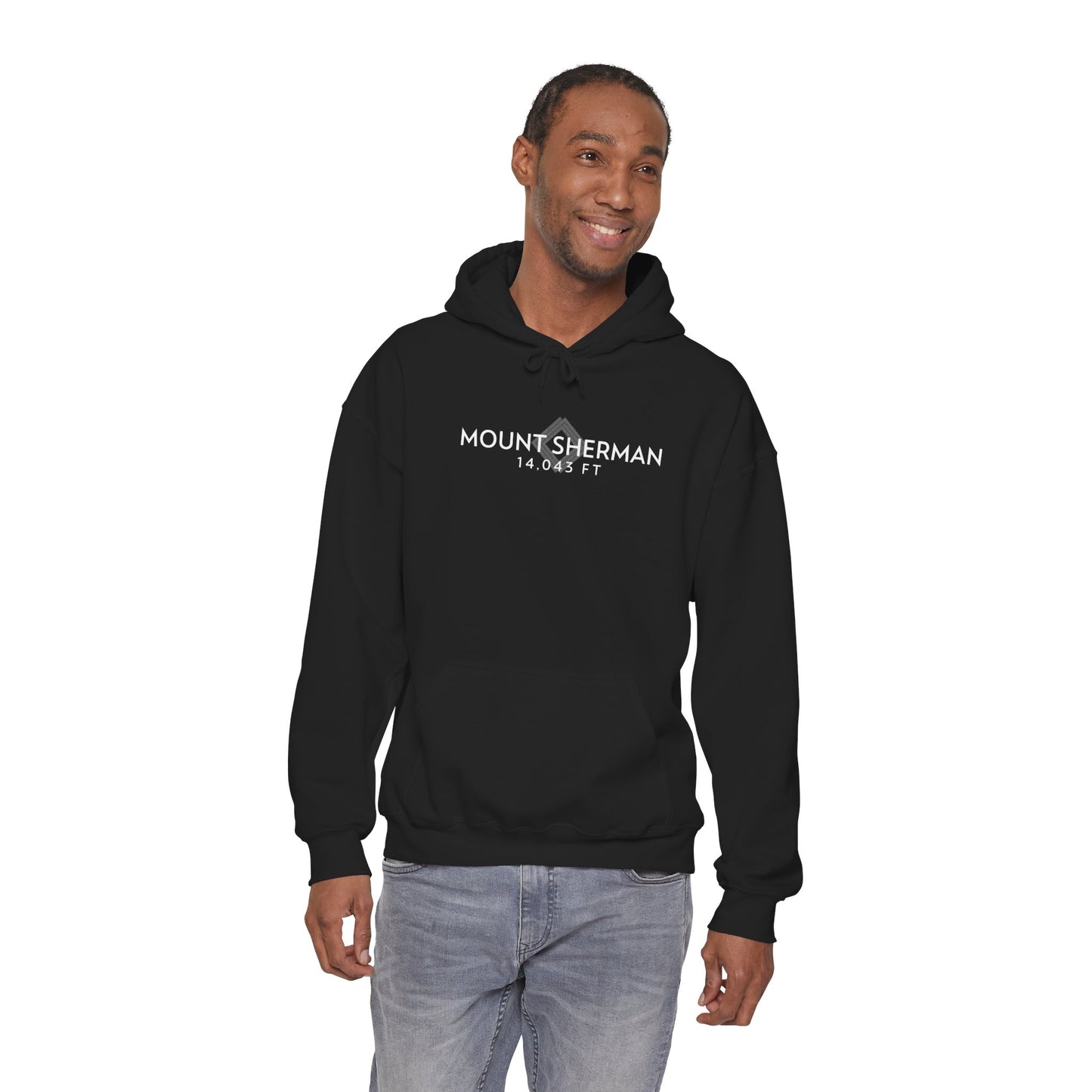 Mount Sherman Summit Hoodie — Hiking Souvenir Pullover by Lucky Outfitters