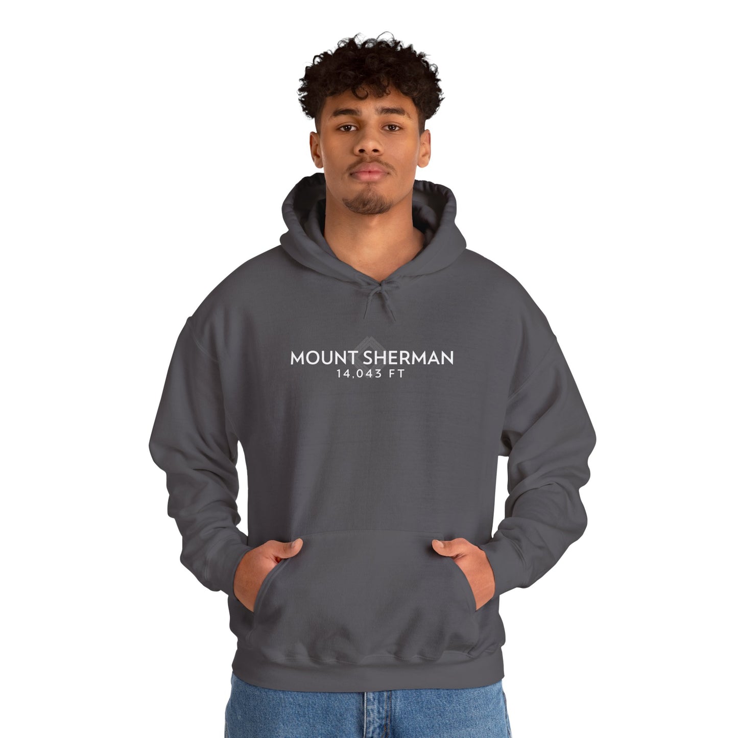 Mount Sherman Summit Hoodie — Hiking Souvenir Pullover by Lucky Outfitters